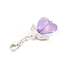 Angel Transparent Acrylic Pendant Decorations HJEW-JM03459-01-5