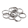 Non-Tarnish 304 Stainless Steel Hoop Earrings LS-STAS-Z037-02P-2