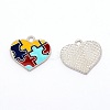 Zinc Alloy Enamel Pendants PALLOY-TAC0022-05-1