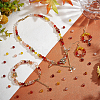   500Pcs 5 Colors Transparent Spray Painted Crackle Glass Beads CCG-PH0001-16-5