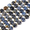 Natural Dumortierite Beads Strands G-C116-A113-01-5