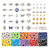 DIY Evil Eye Bracelet Making Kit DIY-TA0004-41-5