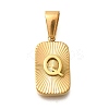 304 Stainless Steel Pendants STAS-S161-01Q-G-1