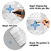 Stainless Steel Cutting Dies Stencils DIY-WH0238-135-4