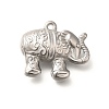Anti-Tarnish 304 Stainless Steel Pendants STAS-I321-18P-1