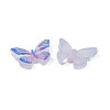 Translucent Printed Resin Cabochons CRES-N021-107A-2