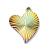 Ion Plating(IP) 304 Stainless Steel Pendants STAS-D025-09M-1