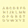 26Pcs 26 Styles Golden Tone Alloy Rhinestone Pendants FIND-FS0003-26-9
