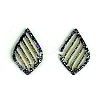 DIY Teardrop with Stripe Pendant Silicone Molds LS-DIY-I099-40-2