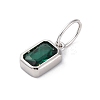 925 Sterling Silver Cubic Zirconia Charms STER-NH0014-01P-05-2