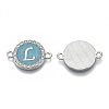 Alloy Enamel Links Connectors LS-ENAM-TAC0003-01S-06L-1