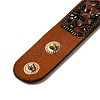 Faux Suede Snap Cord Bracelet LS-BJEW-F428-07-3