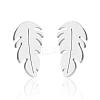 201 Stainless Steel Pendant Necklaces & Stud Earrings Sets FS-WGB00D6-08-3