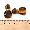 Natural Mixed Stone Perfume Bottle Pendants G-L623-12G-4