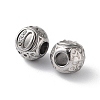 304 Stainless Steel Rhinestone European Beads STAS-A092-10O-P-2