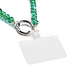 Alloy & Glass & Acrylic Beads Mobile Straps AJEW-H153-02P-08-3