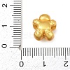 Christams Brass Enamel European Beads KK-F922-03E-G-3