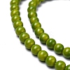 Normal Glass Strand Beads GLAA-M042-6mm-KX023-4