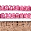 Anti-Tarnish Electroplate Glass Beads Strands GLAA-T025-10mm-11G-2