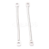 Non-Tarnish 201 Stainless Steel Links Connectors LS-X-STAS-B011-01A-P-1