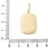 Brass Enamel Pendants KK-F886-01G-08-3