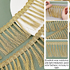 4.3~5 Yards Polyester Tassel Ribbon OCOR-GA0002-03-4