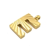 Ion Plating(IP) 304 Stainless Steel Charms STAS-G345-01G-E-2