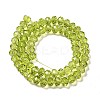 Transparent Baking Paint Glass Beads X1-DGLA-A034-T8mm-D05-2