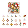 Craftdady 68pcs Alloy Enamel Pendants FIND-CD0001-22-2