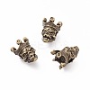 Tibetan Style Alloy Beads PALLOY-F257-04AB-1