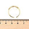 Brass Cuff Rings for Women RJEW-F184-08C-G-5