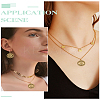 20Pcs Tibetan Style Hollow Alloy Pendants FIND-LP0001-93AG-4