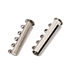 304 Stainless Steel Slide Lock Clasps STAS-F350-05D-P-2