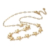 Ocean 304 Stainless Steel Link Chain Necklaces for Women LS-NJEW-A060-01A-G-2