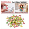240Pcs 2 Style Transparent Glass Cabochons GLAA-EL0001-02A-4