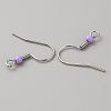 304 Stainless Steel Earring Hooks STAS-WH0027-64P-10-2