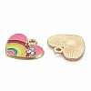 Alloy Enamel Charms ENAM-S126-094-NR-3