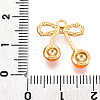 304 Stainless Steel Enamel Pendants STAS-N110-25B-G-3