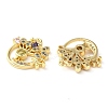 Brass Micro Pave Cubic Zirconia Pendants KK-F862-04G-2
