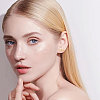 16Pcs 4 Style Brass Word Faith & Baby Stud Earrings for Women KK-CA0002-44-5