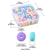 2 Strands Handmade Polymer Clay Beads Strands CLAY-YW0001-87A-3