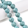 Synthetic Turquoise Beads Strands UNKW-T001-01B-1