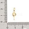 Brass Micro Pave Cubic Zirconia Pendants LS-KK-M321-01E-G02-3