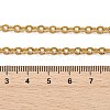 304 Stainless Steel Boston Link Chain Necklace BJEW-B072-05G-2
