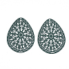 430 Stainless Steel Filigree Pendants LS-X-STAS-S108-16B-2