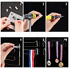 Acrylic Medal Hanger Holder Display Wall Rack HJEW-WH0047-01-3