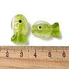 Handmade Foil Lampwork Fish Beads FOIL-Z001-01C-3
