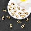 SHEGRACE Brass Lobster Claw Clasps XGR0010G-04G-3
