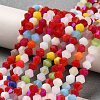 Opaque Solid Color Imitation Jade Glass Beads Strands LS-GLAA-F029-P4mm-D16-4