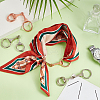 4Pcs 2 Colors Zinc Alloy D-Ring Anchor Shackle Clasps FIND-GA0004-31-5
